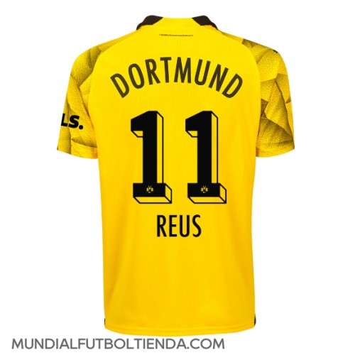 Camiseta Borussia Dortmund Marco Reus #11 Tercera Equipación Replica 2023-24 mangas cortas